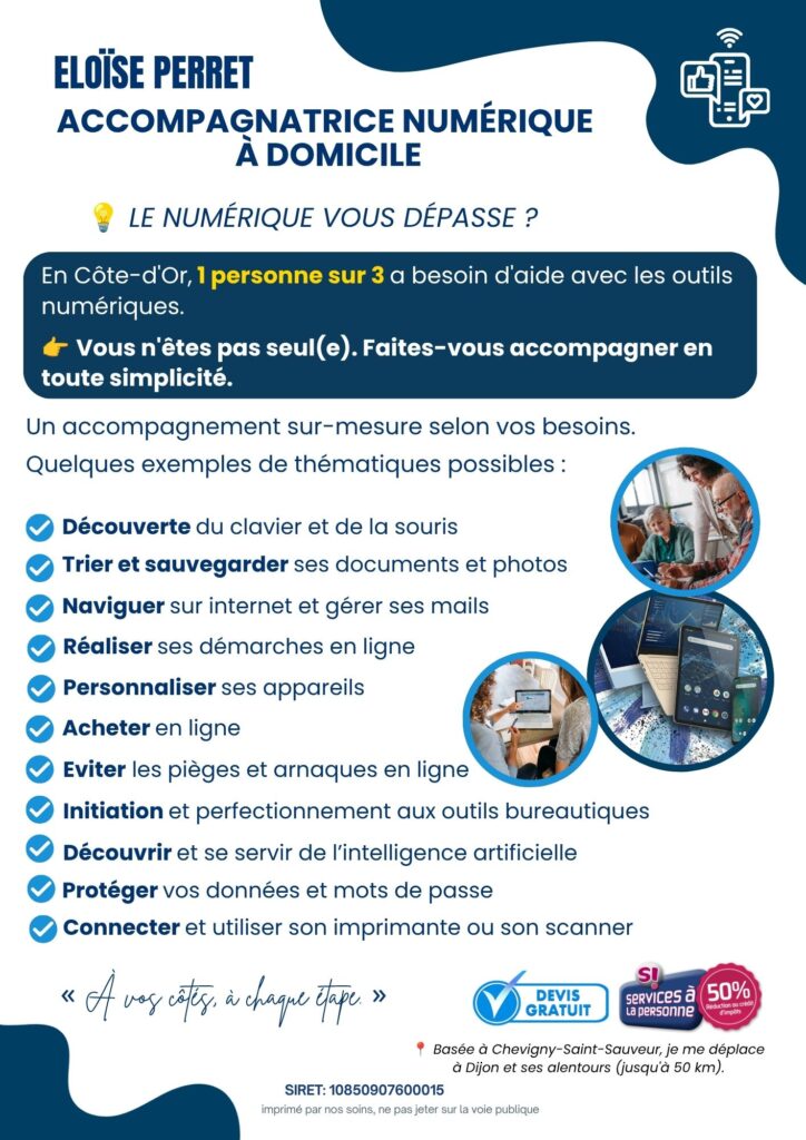 Flyer Eloïse Perret Numérique
